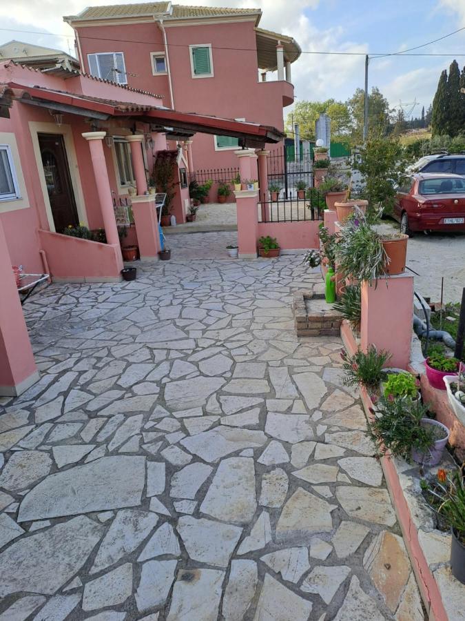 Spiros Corfu Apartment Kanáli Kültér fotó