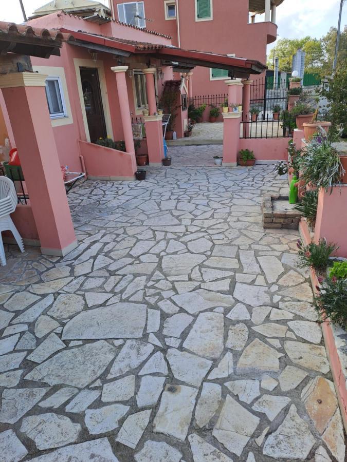 Spiros Corfu Apartment Kanáli Kültér fotó