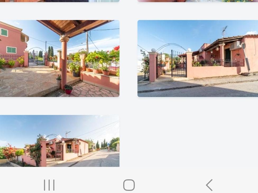 Spiros Corfu Apartment Kanáli Kültér fotó