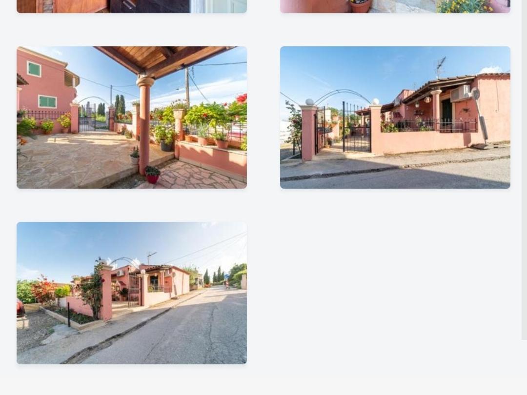 Spiros Corfu Apartment Kanáli Szoba fotó